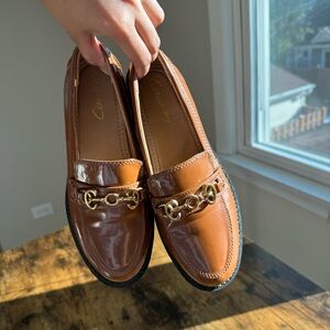 Circus NY by Sam Edelman A Luxe Loafers Slip On Deana Dark Mocha Size 6.5 M